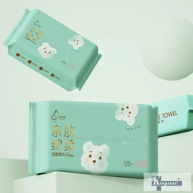 家庭や旅行での使い捨て不織布フェイスタオルの多用途